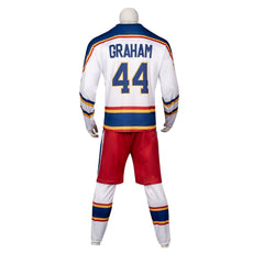 Herren Off Campus Garrett Graham Eishockey-Komplettset Cosplay Kostüm, Halloween & Karneval Party Anzug