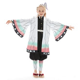 Kinder Mädchen Demon Slayer Kochou Shinobu Cosplay Kostüm Uniform Outfit Halloween Karneval Anzug
