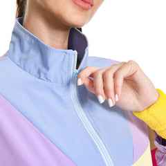 Damen 80er Jahre Jacke Cosplay Kostüm Outfits Halloween Karneval Anzug