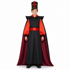 Aladdin Kinder Cosplay-Kostüm für Halloween, Karneval oder Partys: Jafar jasmine