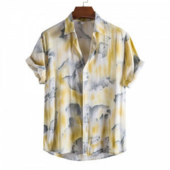 Damen Mary Backrooms Sommer Bedrucktes Kurzarm-Shirt
