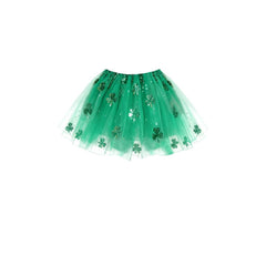 Kinder St. Patrick Cosplay Kostüm Kleeblatt Hut Rock Zubehör Party Halloween Karneval Anzug