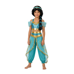 Aladdin Kinder Cosplay-Kostüm für Halloween, Karneval oder Partys: Jafar jasmine