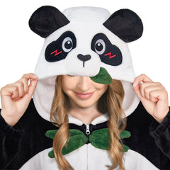 Erwachsene Unisex Riesenpanda Tier kostüm grün Schlafanzug einteiliger Pyjama