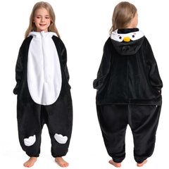 Kinder Rentier Tierkostüm Frosch Rentier Pinguin Rosa Dinosaurier Schlafanzug einteiliger Pyjama