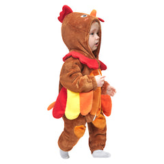 Kinder Truthahn Tierkostüm Schlafanzug einteiliger Pyjama Bademäntel für Erwachsene unisex Thanksgiving