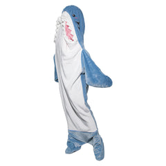 Erwachsene Unisex Hai Tierkostüm Schlafanzug einteiliger Pyjama Ultraweich Bequem - Perfekt für Entspannung