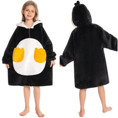 Kinder Pinguin, Dinosaurier, Avocado Tragbare Decke mit Kapuze Tierkostüm Sommer Robe