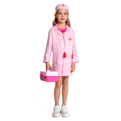 arztkittel kinder Kostüm Cosplay Outfits Halloween Karneval Anzug Kinderarzt Krankenschwester