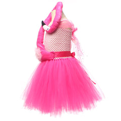 Kinder Mädchen tutu Kleid Flamingo Cosplay Kostüm Outfits Halloween Karneval Anzug