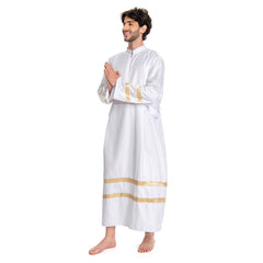 Mittelalterlicher Pastor Unisex Erwachsene Cosplay Kostüm Outfits Halloween Karneval Party Anzug