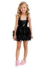Kinder Mädchen Regenbogen tutu Kleid Prinzessin Cosplay Kostüm Outfits Halloween Karneval Anzug