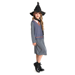 Kinder Mädchen Hexen Bühne Performance Kleidung Cosplay Kostüm Outfits Halloween Karneval Anzug