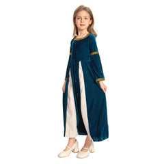 Kinder Mädchen Hofkleid Cosplay Kostüm Outfits Halloween Karneval Anzug