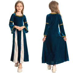 Kinder Mädchen Hofkleid Cosplay Kostüm Outfits Halloween Karneval Anzug