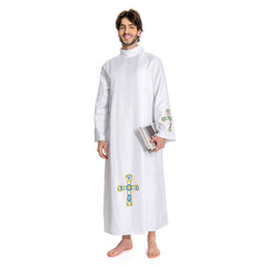 Herren pastor uniform Cosplay Kostüm Outfits Halloween Karneval Anzug