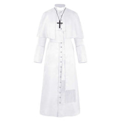 Herren Priester Cosplay Kostüm Outfits Halloween Karneval Anzug