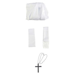 Herren Priester Cosplay Kostüm Outfits Halloween Karneval Anzug