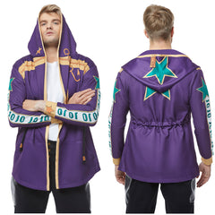 Kujo Jotaro Hoodie Jotaro Kujo Kupuzenpulli Hoodie Jacke Cosplay Kostüm