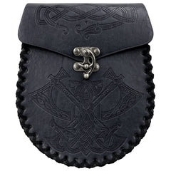Damen mittelalterliche Retro-Tasche Wikinger Stil Cosplay Gürteltasche Halloween Karneval Kostüm Zubehör
