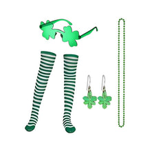 Kinder St. Patrick Cosplay Kostüm Kleeblatt Hut Rock Zubehör Party Halloween Karneval Anzug