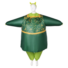 Erwachsene unisex Cosplay Kostüm Outfits Halloween Karneval Anzug Aufblasbare Anzüge Shrek cos