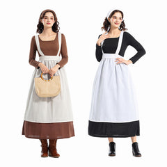 Damen Colonial style estate maid Kleid Cosplay Kostüm Outfits Halloween Karneval Anzug