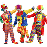 Erwachsene Clown Cosplay Kostüm Outfits Halloween Karneval Anzug