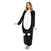 Erwachsene Unisex Pinguin Tierkostüm Schlafanzug einteiliger Pyjama