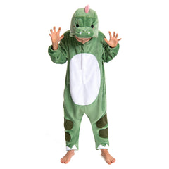 Kinder Dinosaurier Tierkostüm Dinosaurier Schlafanzug einteiliger Pyjama