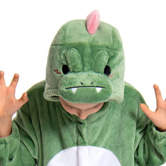 Kinder Dinosaurier Tierkostüm Dinosaurier Schlafanzug einteiliger Pyjama