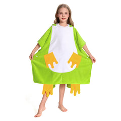 Kinder Frosch Strandtücher mit Kapuze Tierkostüm Sommer Robe