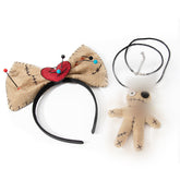 Voodoo Haarreif Stirnband Kopfschmuck für Halloween Motto Party Requisite