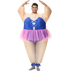Ballett Clown Kostüm Aufblasbares Kostüm Aufblasen Fancy Party Halloween Karneval Party Anzug