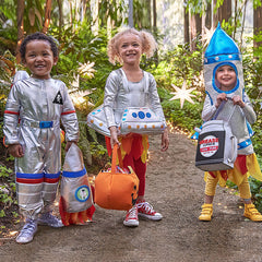 Kinder Astronaut Cosplay Kostüm Outfits Halloween Karneval Anzug