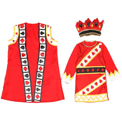 Kinder Poker Königinnenkleid König Halloween Karneval Märchenkostüme
