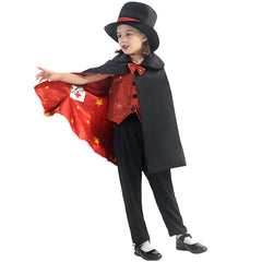 Kinderbühnenkostüme Zauberer Bühnenkostüme, Berufskostüme Cosplay Kostüm Kindergartenpartys 