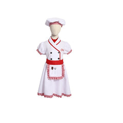 Kinder Chefkoch Anzug Kindergarten Spiel Festival Handwerk Klasse Backen Kleiner Chefkoch cosplay Kostüm Outfits Halloween Karneval
