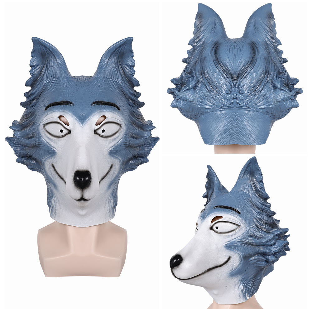BEASTARS legosi Latex Masken Helm Maskerade Halloween Party Kostüm Requisiten Maske