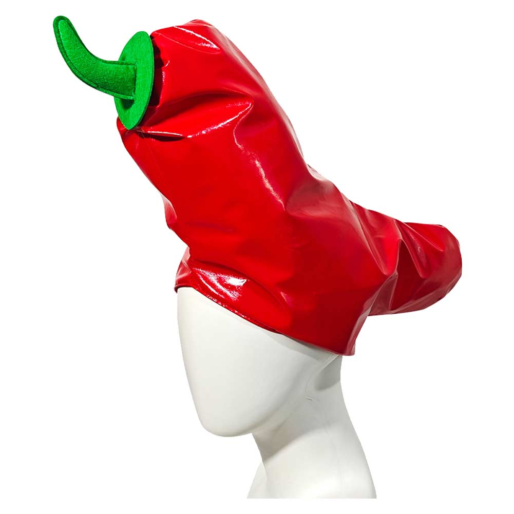 Chili Papier Cosplay-Hut Halloween-Faschingskostüm-Zubehör