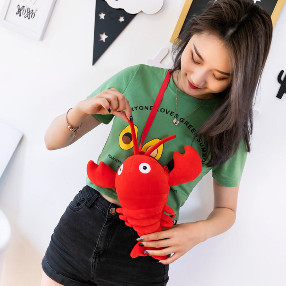 Crayfish Plüsch Rucksack Schulranzen Rucksack Tasche