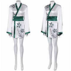 Damen ABBA Retro Style Robe Anni-Frid Synni Lyngstad Cosplay Kostüm Outfits Halloween Karneval Anzug