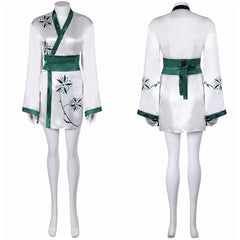 Damen ABBA Retro Style Robe Anni-Frid Synni Lyngstad Cosplay Kostüm Outfits Halloween Karneval Anzug