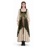Damen Cosplay-Kostüm Halloween Karneval Party-Outfit Piratenkleid Mittelalter Kleid