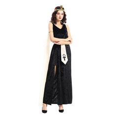Damen Kleid Ägyptische Pharaonin Kostüm für Halloween & Fasching Karneval und Partys
