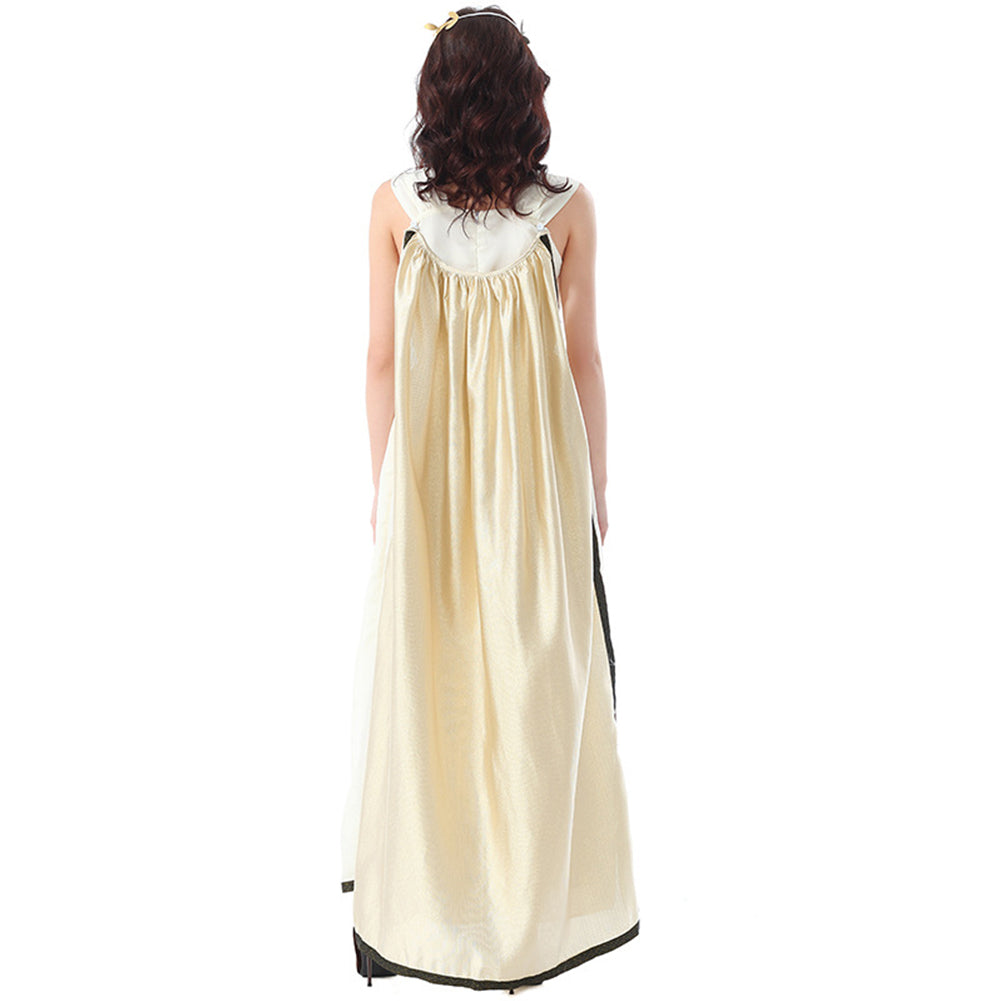 Damen Kleid Römische Toga Kostüm Cosplay Kostüm Halloween Karneval Party Anzug
