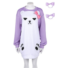 Damen Kpop Demon Hunters Mira Cosplay Kostüm Halloween Karneval Party Anzug