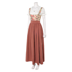 Damen Maria Hoflinger Oktoberfest Kleid cosplay Cosplay Kostüm Halloween Fasching Party Kostüm