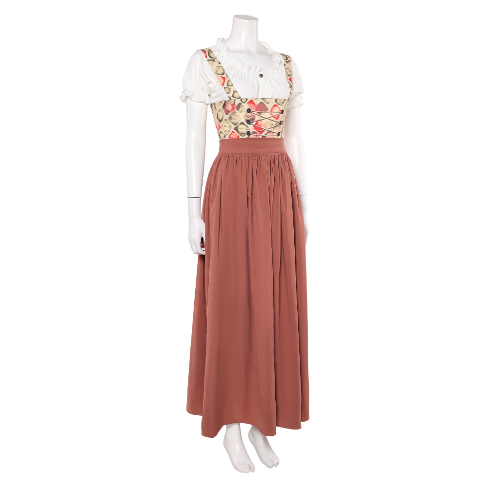 Damen Maria Hoflinger Oktoberfest Kleid cosplay Cosplay Kostüm Halloween Fasching Party Kostüm