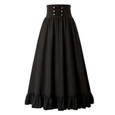 Damen Retro Renaissance Kleid Umhang Cosplay Kostüm Outfits Halloween Karneval Anzug
